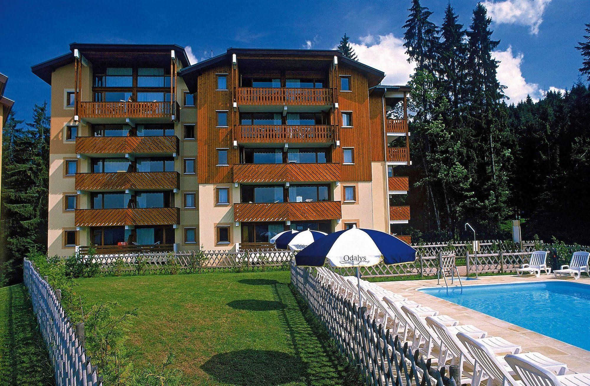 Résidence Odalys Le Buet Morillon Exterior foto